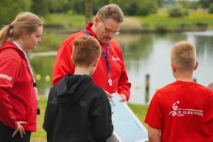 Afbeelding van Nieuwe selectie ZV de Albatros traint ook buiten voor het NK Waterpolo
