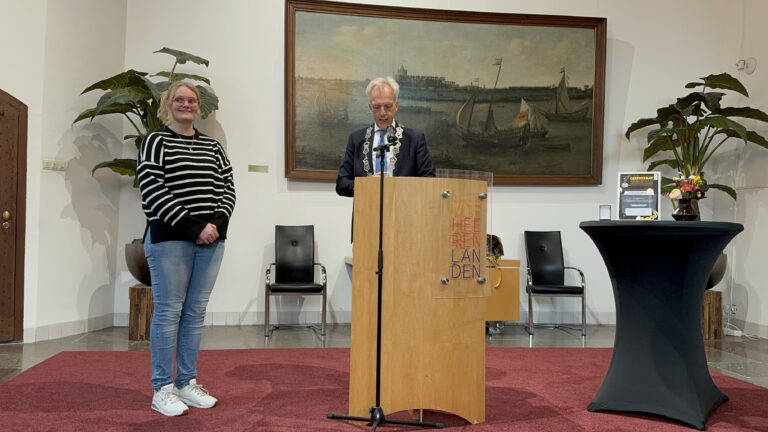 Christien Stravers - Burgemeester Sjors Fröhlich