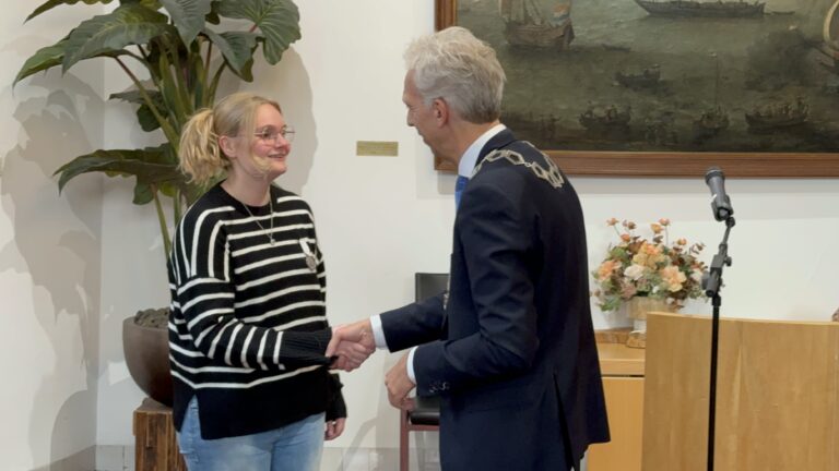 Christien Stravers - Burgemeester Sjors Fröhlich