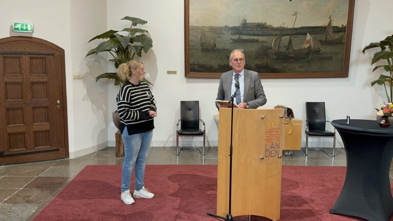 Christien Stravers - Wethouder Kees Bel