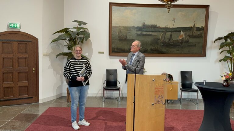 Christien Stravers - Wethouder Kees Bel