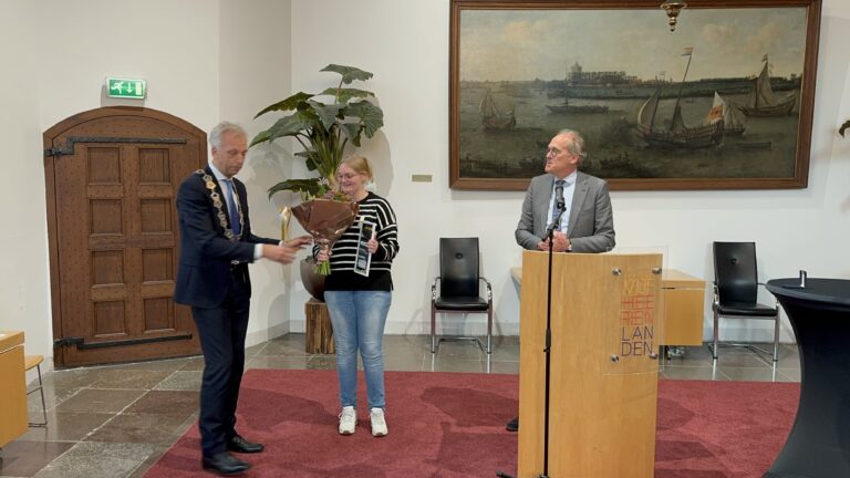 Christien Stravers - Burgemeester Sjors Fröhlich & Wethouder Kees Bel