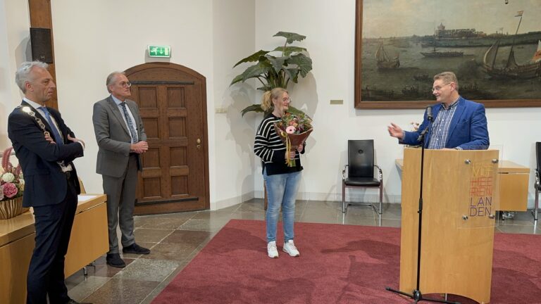 Christien Stravers - Paul Stravers - Burgemeester Sjors Fröhlich & Wethouder Kees Bel